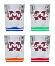 Load image into Gallery viewer, Mississippi State Bulldogs 2 Ounce Shot Glass Square Officially Licensed Collegiate Product
