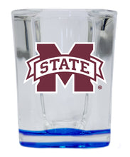 Load image into Gallery viewer, Mississippi State Bulldogs 2 Ounce Shot Glass Square Officially Licensed Collegiate Product
