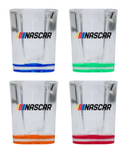 Load image into Gallery viewer, Nascar 2 Ounce Shot Glass Square  Officially Licensed
