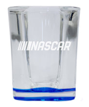 Load image into Gallery viewer, Nascar 2 Ounce Engraved Shot Glass Square  Officially Licensed
