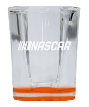 Load image into Gallery viewer, Nascar 2 Ounce Engraved Shot Glass Square  Officially Licensed
