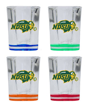 Load image into Gallery viewer, North Dakota State Bison 2 Ounce Shot Glass Square Officially Licensed Collegiate Product
