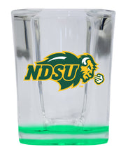 Load image into Gallery viewer, North Dakota State Bison 2 Ounce Shot Glass Square Officially Licensed Collegiate Product
