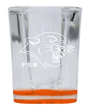 Load image into Gallery viewer, Plymouth State University 2 Ounce Engraved Shot Glass Square Officially Licensed Collegiate Product
