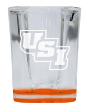 Load image into Gallery viewer, University of Southern Indiana 2 Ounce Engraved Shot Glass Square Officially Licensed Collegiate Product
