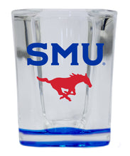 Load image into Gallery viewer, Southern Methodist University  2 Ounce Shot Glass Square  Officially Licensed Collegiate Product
