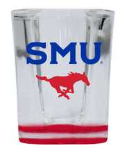 Load image into Gallery viewer, Southern Methodist University  2 Ounce Shot Glass Square  Officially Licensed Collegiate Product
