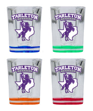 Load image into Gallery viewer, Tarleton State University  2 Ounce Shot Glass Square  Officially Licensed Collegiate Product
