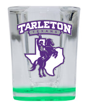 Load image into Gallery viewer, Tarleton State University  2 Ounce Shot Glass Square  Officially Licensed Collegiate Product
