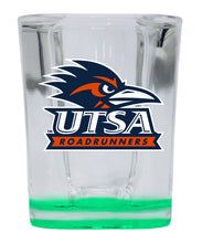 Load image into Gallery viewer, UTSA Road Runners  2 Ounce Shot Glass Square  Officially Licensed Collegiate Product
