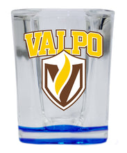 Load image into Gallery viewer, Valparaiso University  2 Ounce Shot Glass Square  Officially Licensed Collegiate Product
