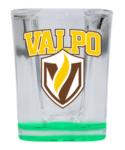 Load image into Gallery viewer, Valparaiso University  2 Ounce Shot Glass Square  Officially Licensed Collegiate Product
