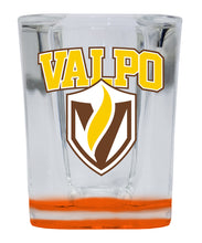 Load image into Gallery viewer, Valparaiso University  2 Ounce Shot Glass Square  Officially Licensed Collegiate Product
