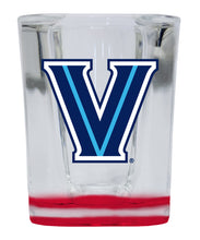 Load image into Gallery viewer, Villanova Wildcats  2 Ounce Shot Glass Square Red Base Officially Licensed Collegiate Product 4-Pack
