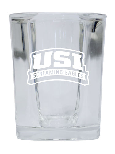 University of Southern Indiana 2 Ounce Shot Glass Square Officially Licensed Collegiate Product 