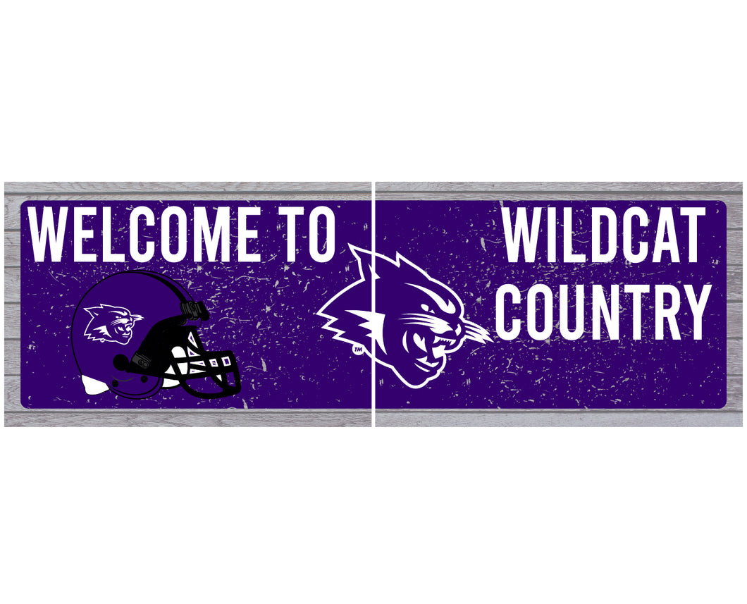 Abilene Christian University Wood sign with frame Officially Licensed Collegiate Product 