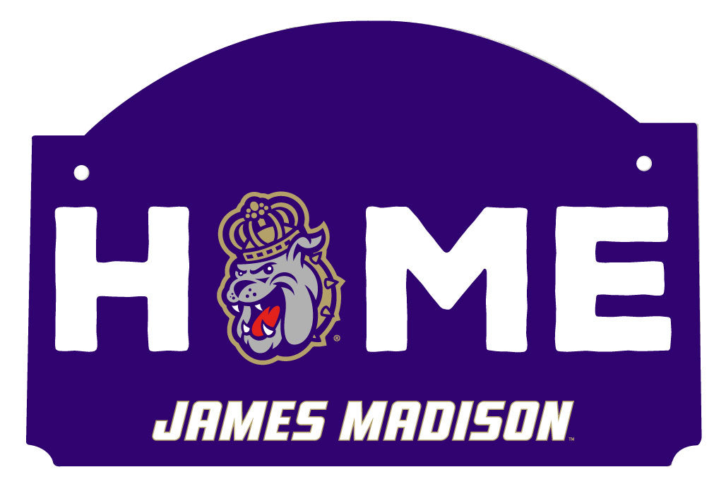 James Madison Dukes Wood sign flat with string Officially Licensed Collegiate Product 