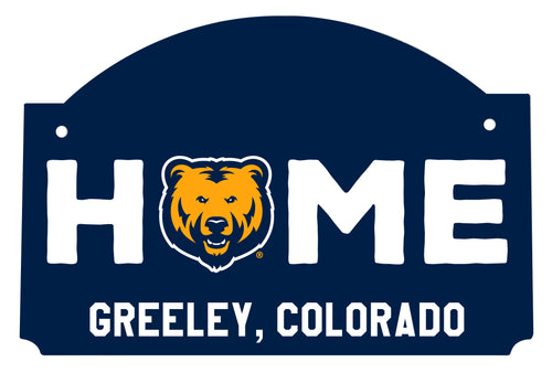 Northern Colorado Bears Wood sign flat with string Officially Licensed Collegiate Product 