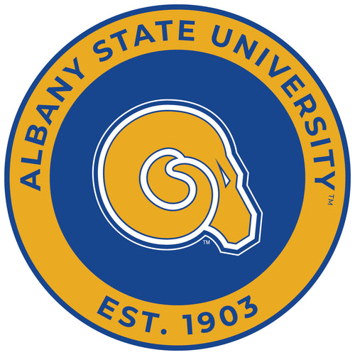 Albany State University Round Magnet Officially Licensed Collegiate Product 4-Inch