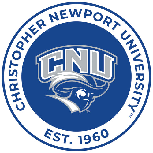 Christopher Newport Captains Round Magnet Officially Licensed Collegiate Product 3-Inch