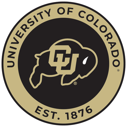 Colorado Buffaloes Round Magnet Officially Licensed Collegiate Product 2-Inch