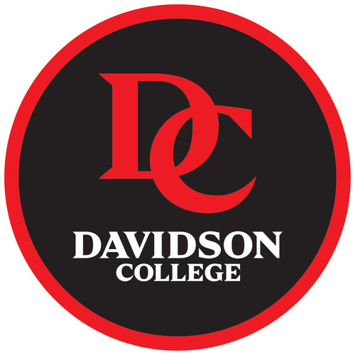 Davidson College Round Vinyl Decal Sticker Officially Licensed Collegiate Product 6-Inch