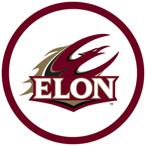 Elon University Round Magnet Officially Licensed Collegiate Product 2-Inch