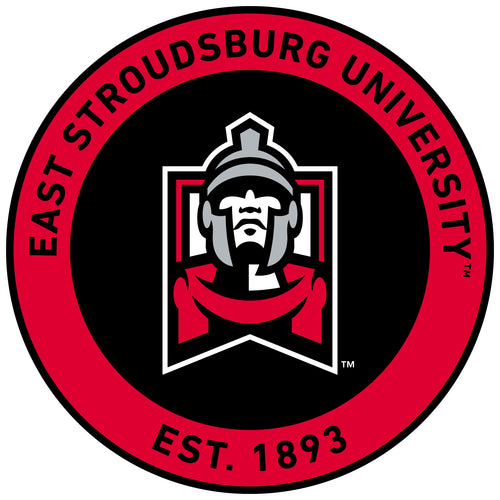 East Stroudsburg University Round Magnet Officially Licensed Collegiate Product 8-Inch