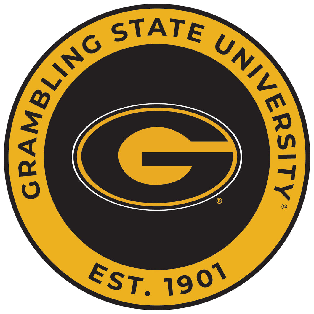 Grambling State Tigers Round Magnet Officially Licensed Collegiate Product 2-Inch