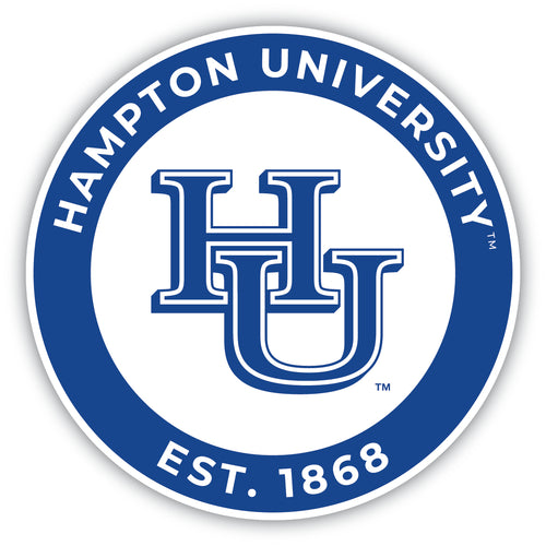 Hampton University Round Magnet Officially Licensed Collegiate Product 2-Inch