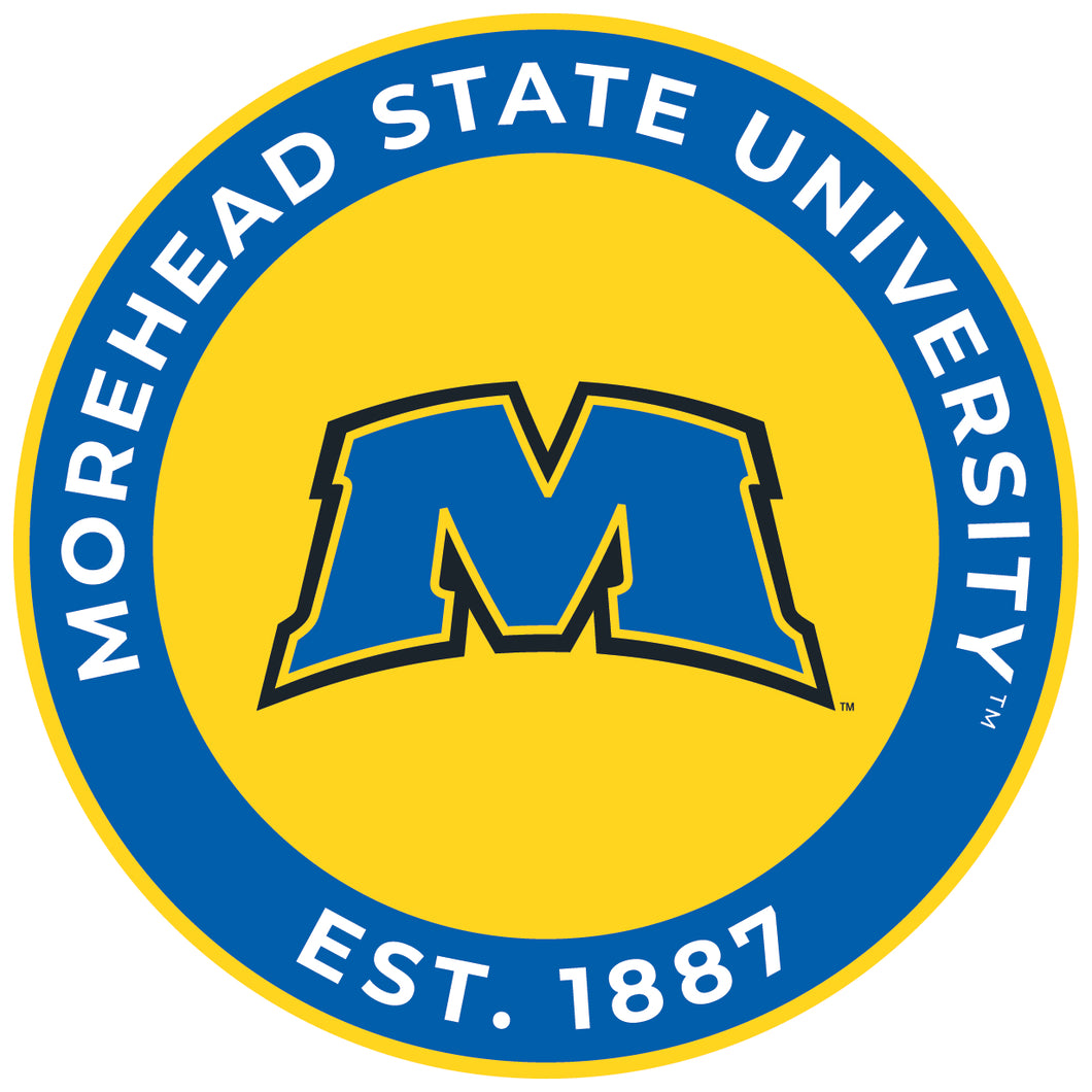 Morehead State University Round Magnet Officially Licensed Collegiate Product 8-Inch