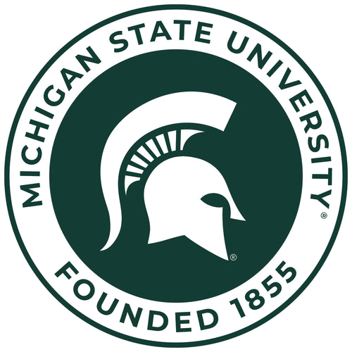 Michigan State Spartans Round Magnet Officially Licensed Collegiate Product 4-Inch