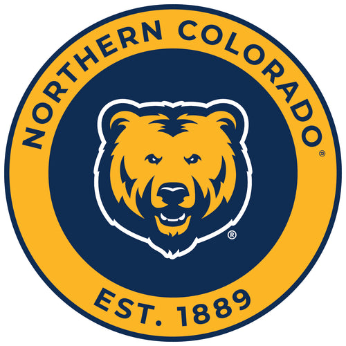 Northern Colorado Bears Round Magnet Officially Licensed Collegiate Product 2-Inch