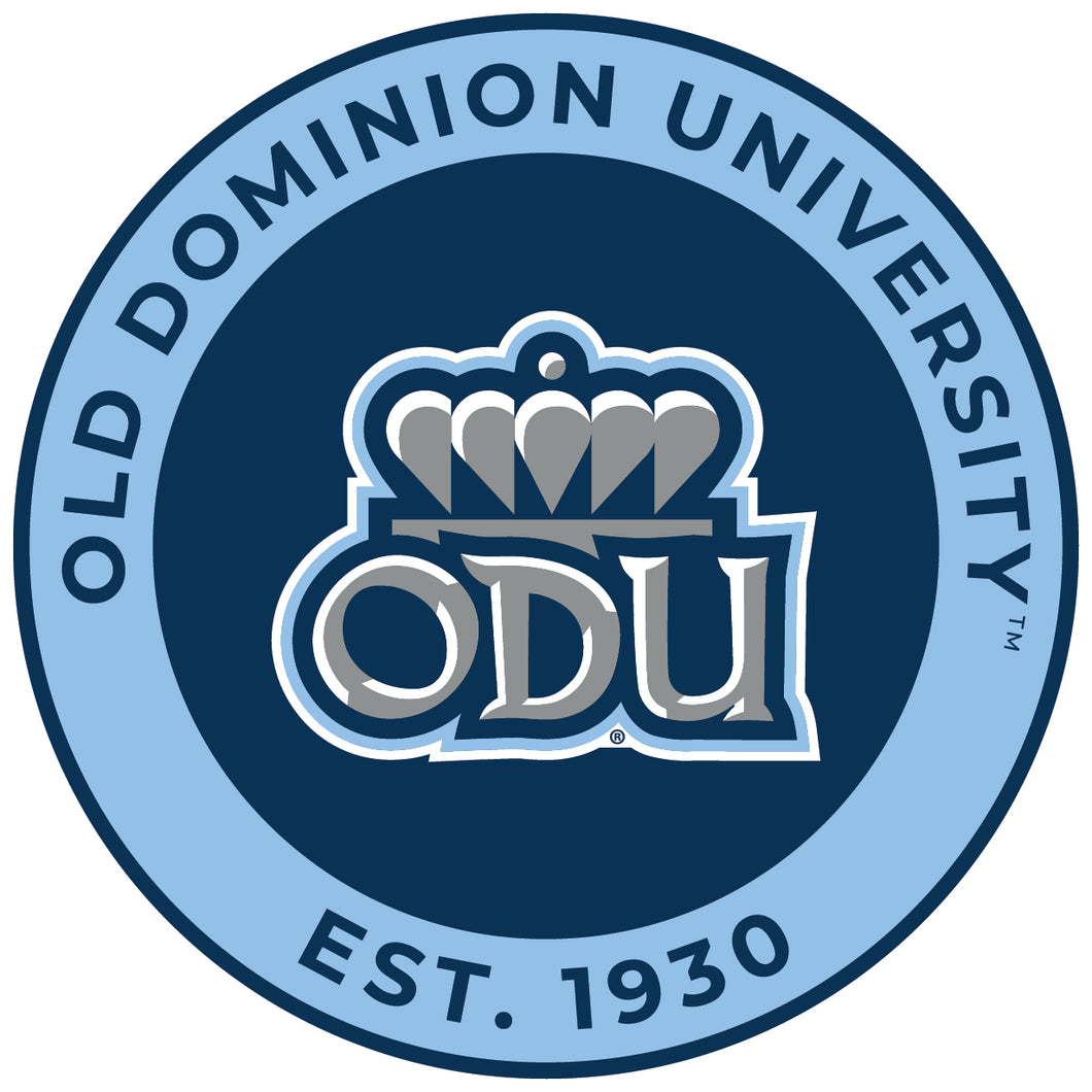 Old Dominion Monarchs Round Vinyl Decal Sticker Officially Licensed Collegiate Product 2-Inch