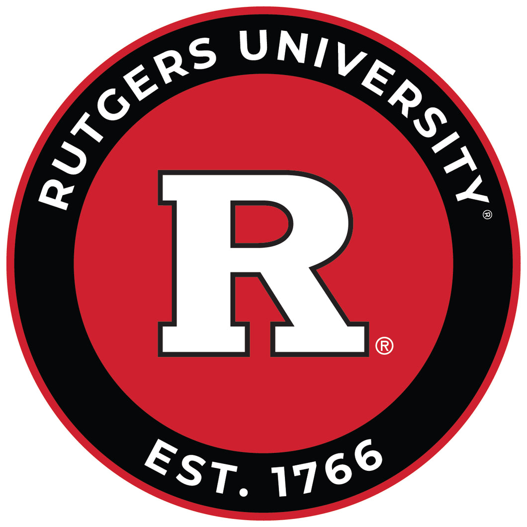 Rutgers Scarlet Knights Round Magnet Officially Licensed Collegiate Product 2-Inch