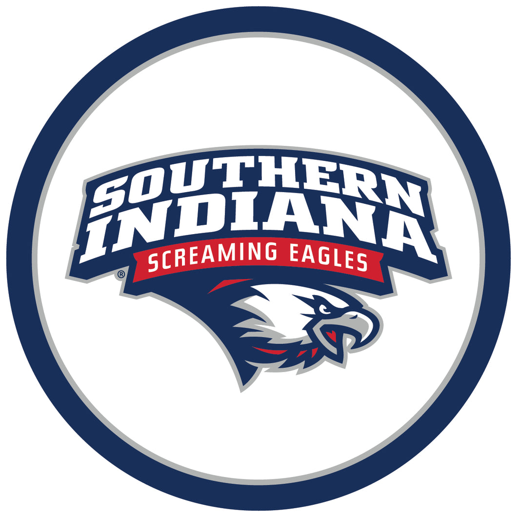 University of Southern Indiana Round Magnet Officially Licensed Collegiate Product 8-Inch