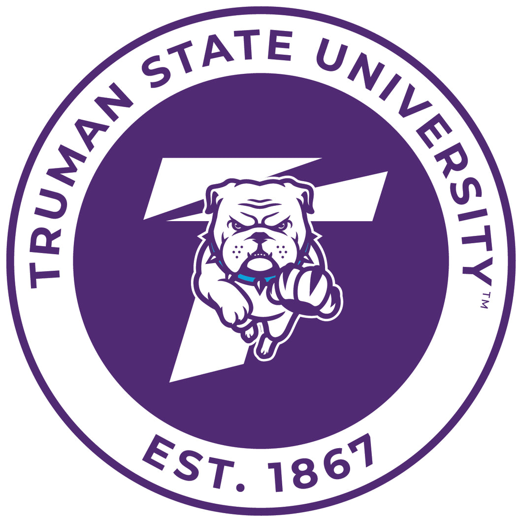 Truman State University Round Magnet Officially Licensed Collegiate Product 8-Inch