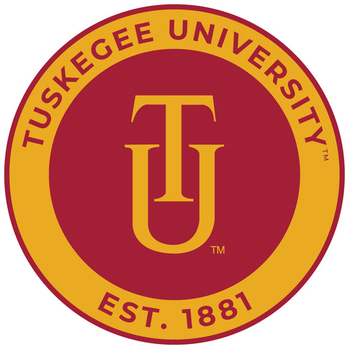 Tuskegee University Round Magnet Officially Licensed Collegiate Product 8-Inch