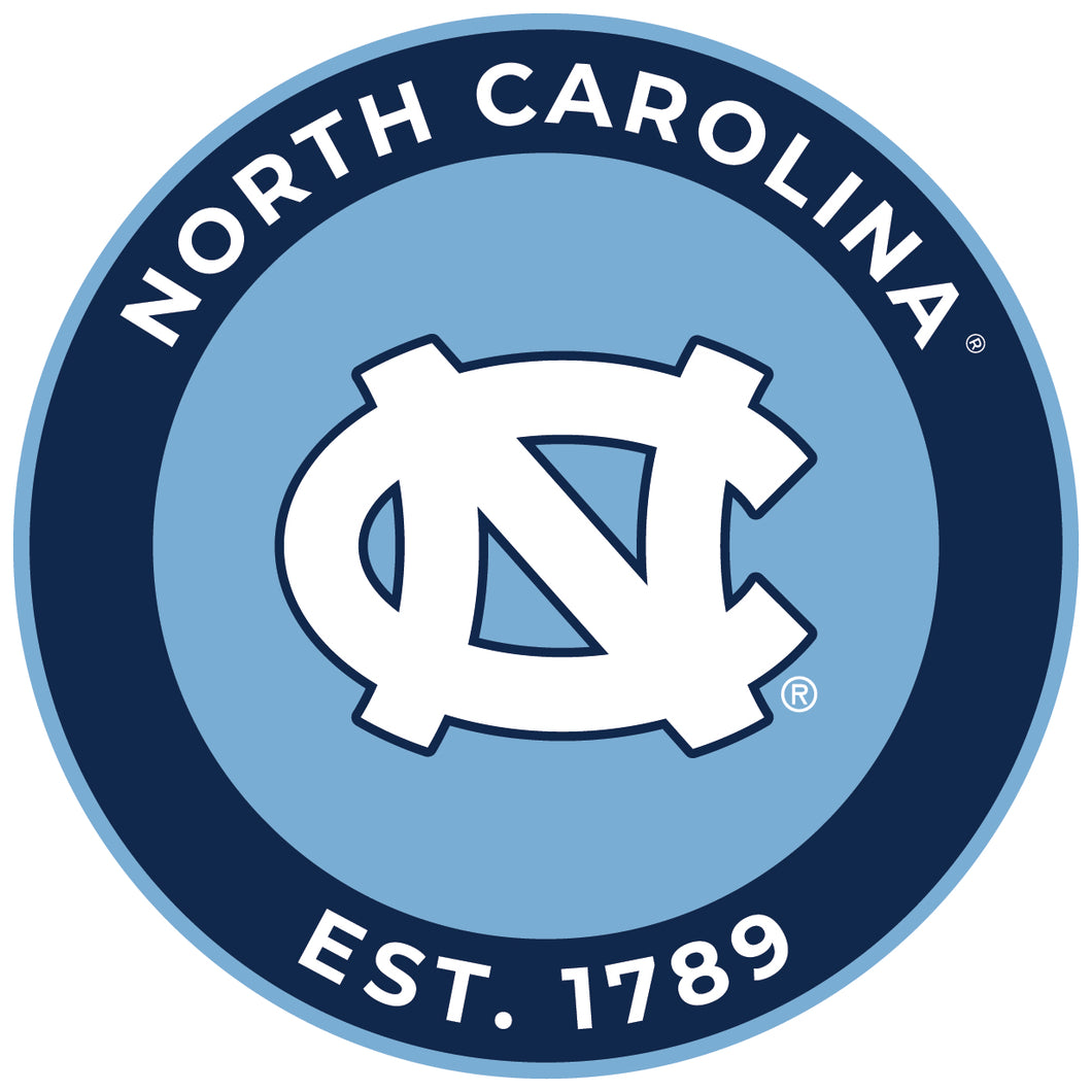 UNC Tar Heels Round Magnet Officially Licensed Collegiate Product 2-Inch