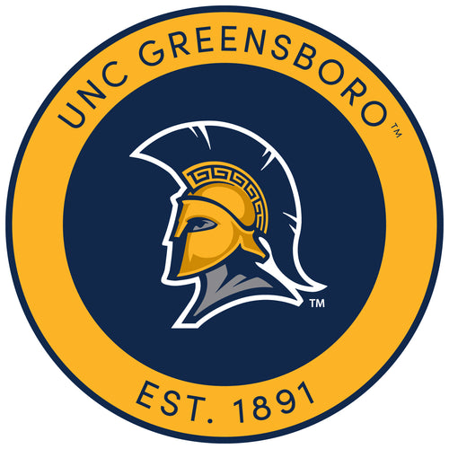 North Carolina Greensboro Spartans Round Magnet Officially Licensed Collegiate Product 2-Inch