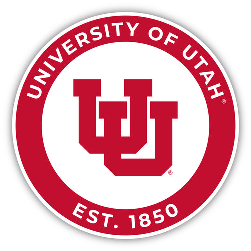 Utah Utes Round Magnet Officially Licensed Collegiate Product 2-Inch