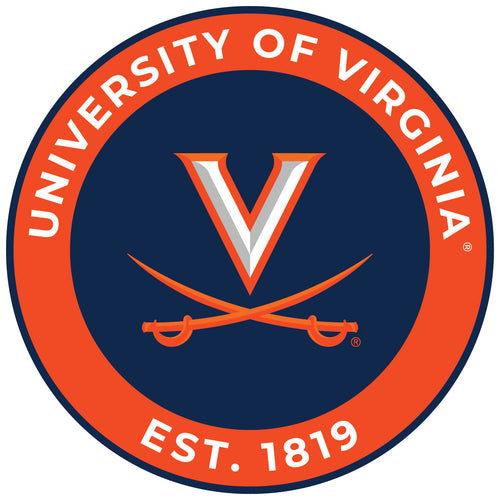 Virginia Cavaliers Round Magnet Officially Licensed Collegiate Product 2-Inch