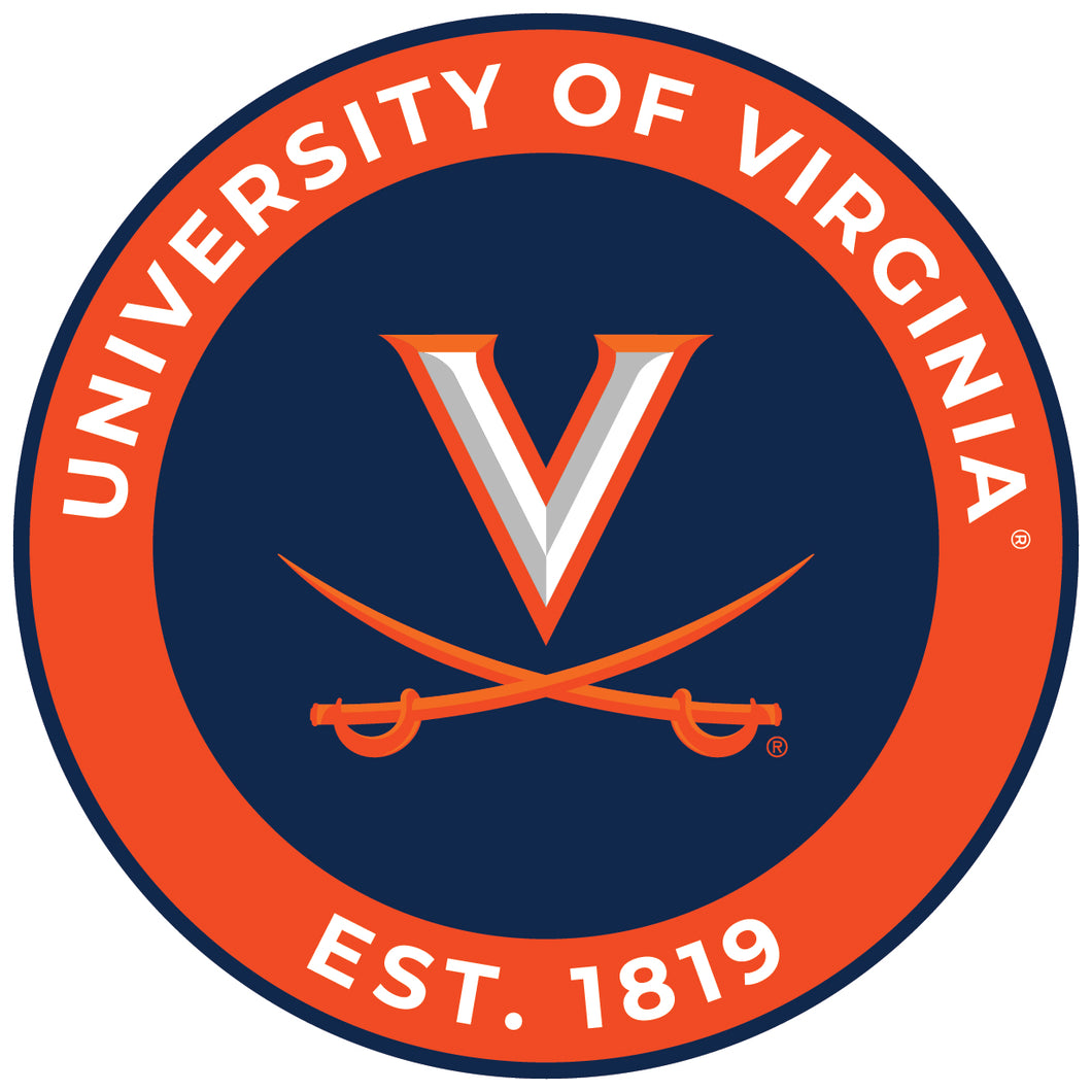 Virginia Cavaliers Round Magnet Officially Licensed Collegiate Product 2-Inch