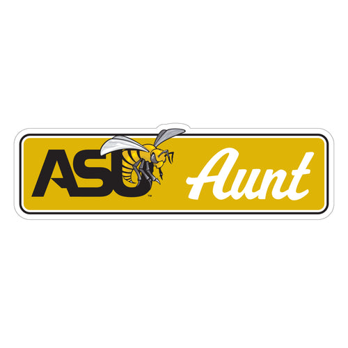 Alabama State University Proud Die Cut Magnet Officially Licensed Collegiate Product 3-Inches Wide