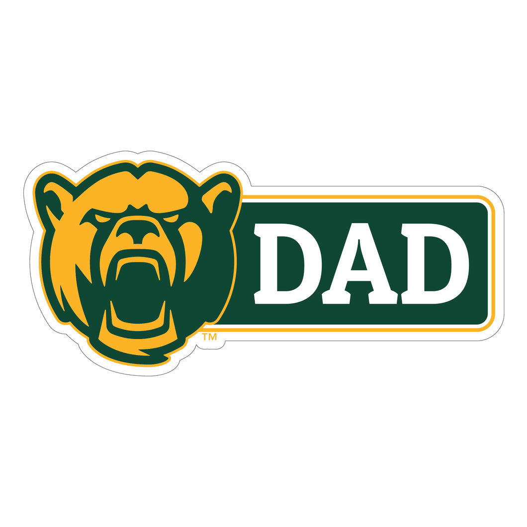 Baylor Bears Proud Die Cut Decal Officially Licensed Collegiate Product 4-Inches Wide