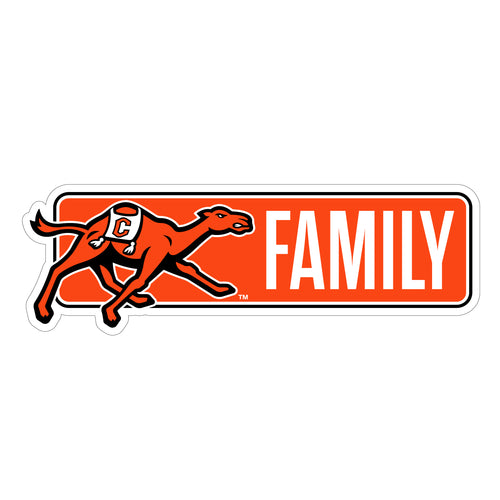 Campbell University Fighting Camels Proud Die Cut Decal Officially Licensed Collegiate Product 3-Inches Wide