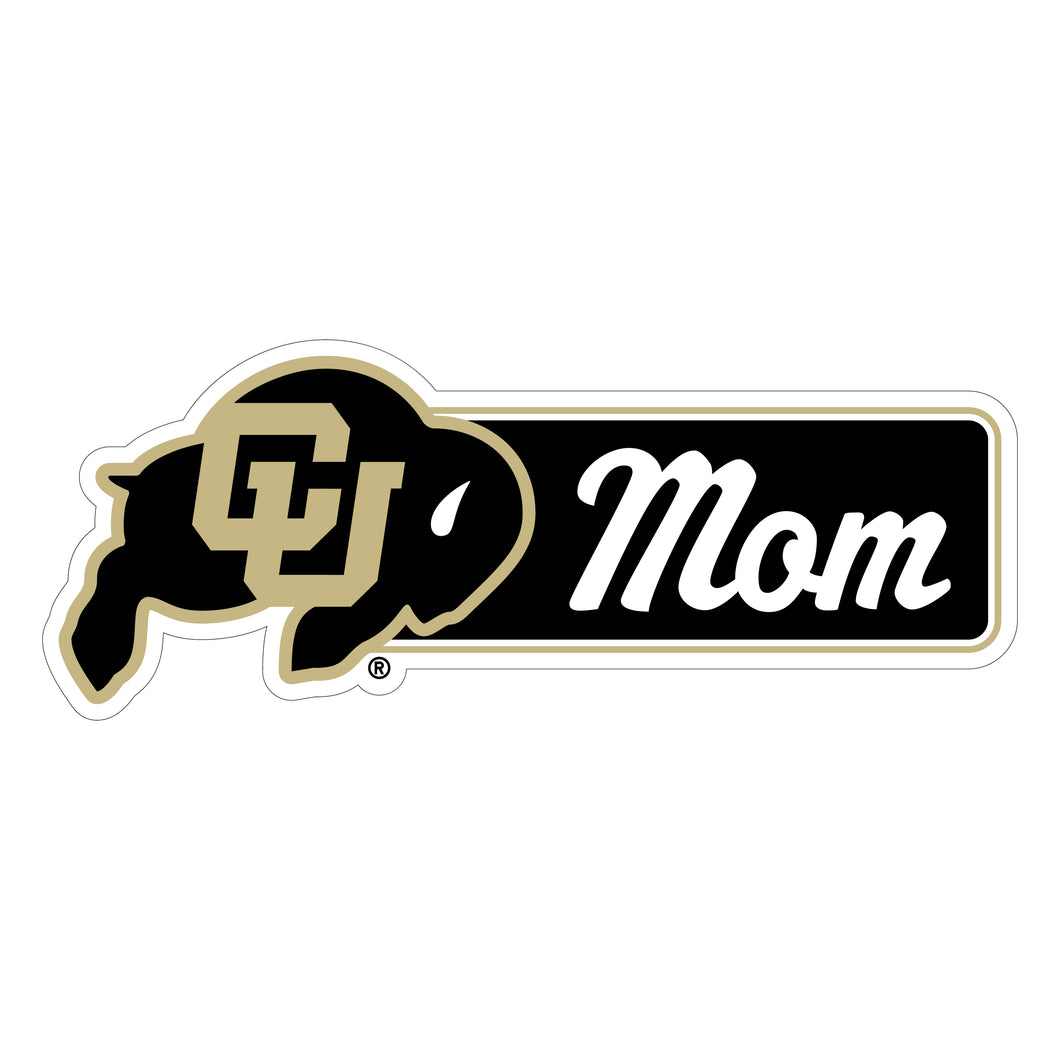 Colorado Buffaloes Proud Die Cut Decal Officially Licensed Collegiate Product 6-Inches Wide