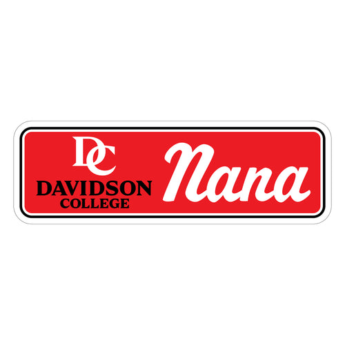 Davidson College Proud Die Cut Magnet Officially Licensed Collegiate Product 3-Inches Wide