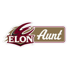 Load image into Gallery viewer, Elon University Proud Die Cut Magnet Officially Licensed Collegiate Product
