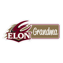 Load image into Gallery viewer, Elon University Proud Die Cut Magnet Officially Licensed Collegiate Product
